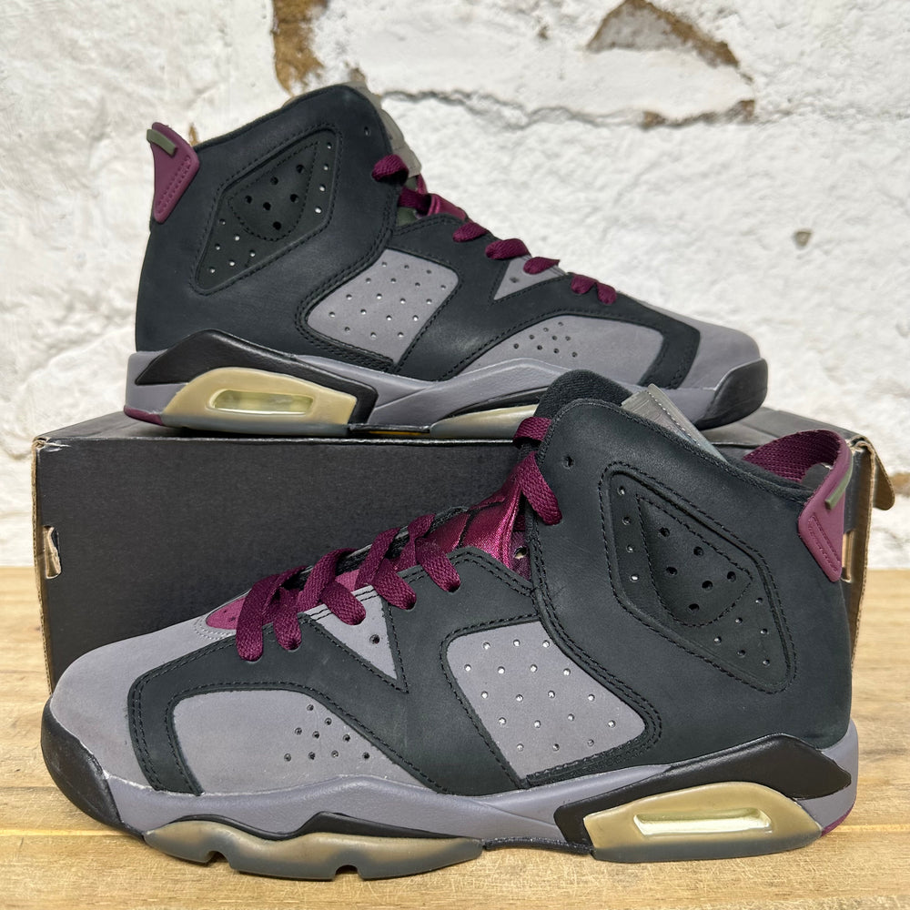 Air Jordan 6 Bordeaux Sz 7Y