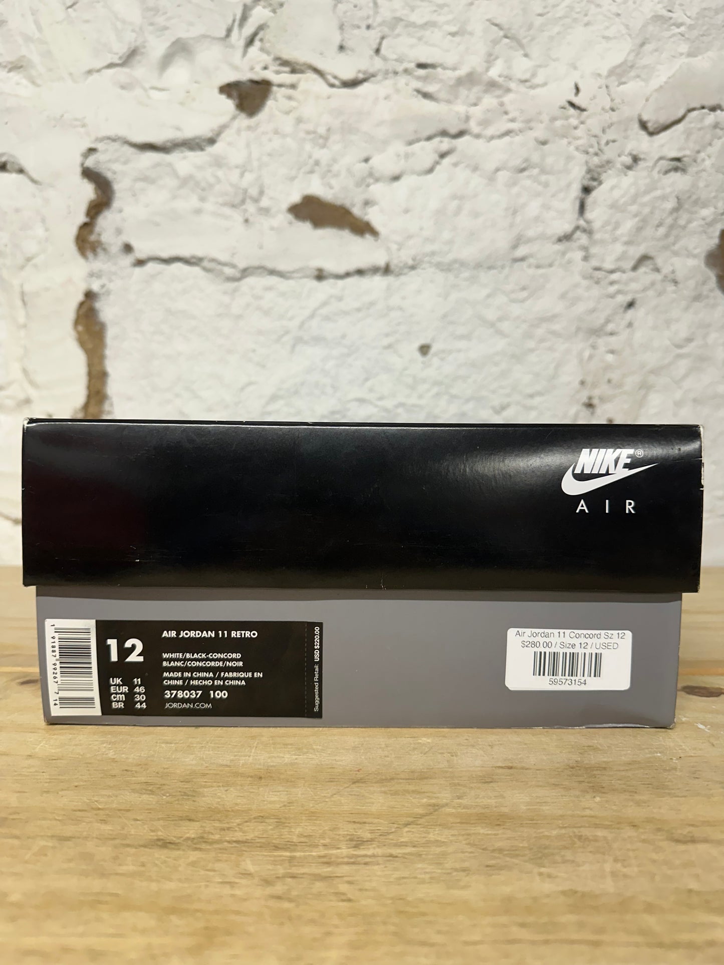 Air Jordan 11 Concord Sz 12