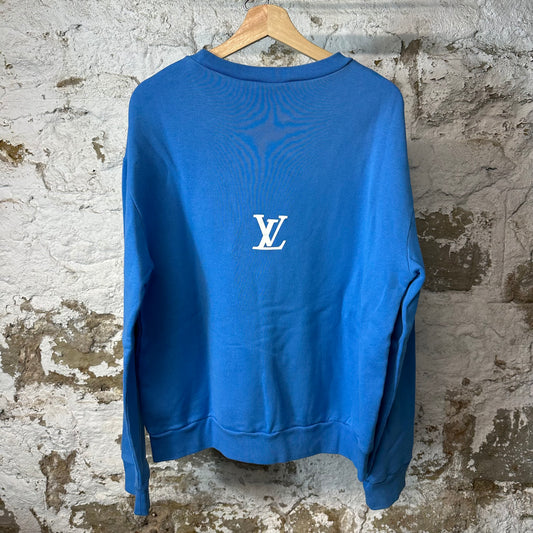Louis Vuitton Amen Breakers Blue Crewneck Sz XL