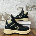 Rick Owens TurboWPN Black Cream Sneaker Sz 8.5