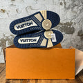 Louis Vuitton Navy White Skate Sneaker Sz 8.5 (7LV)