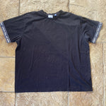 Burberry Black Sleeve Logo T-shirt Sz XL