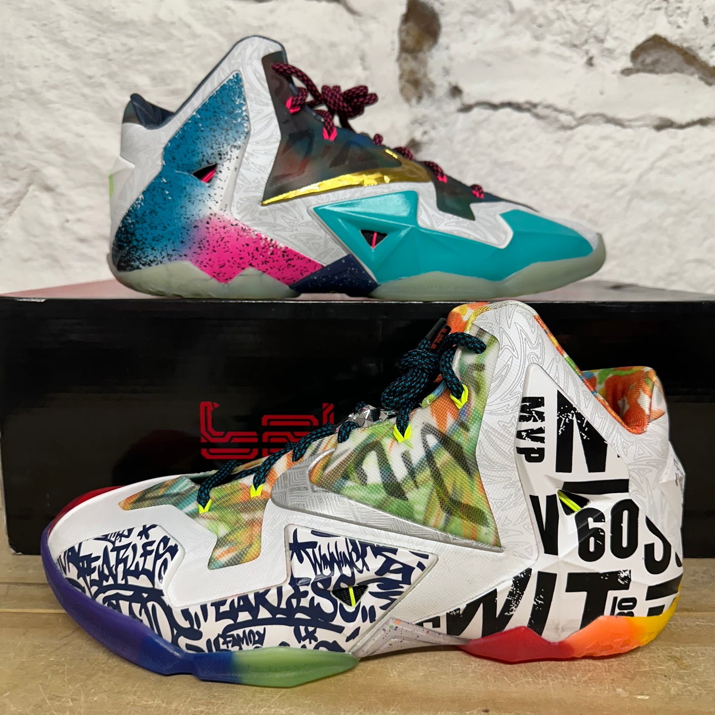 Nike LeBron 11 What the LeBron Sz 9.5 DS