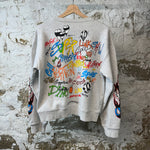 Chrome Hearts Matty Boy Brain Crewneck Gray Sz M