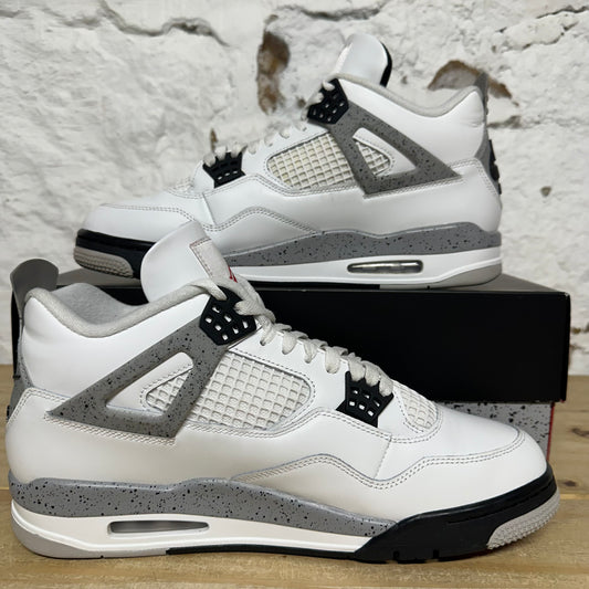 Air Jordan 4 White Cement (2025) Sz 12