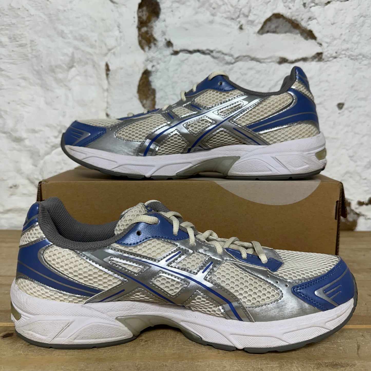 Asics Gel-1130 Cream Blueberry Sz 10