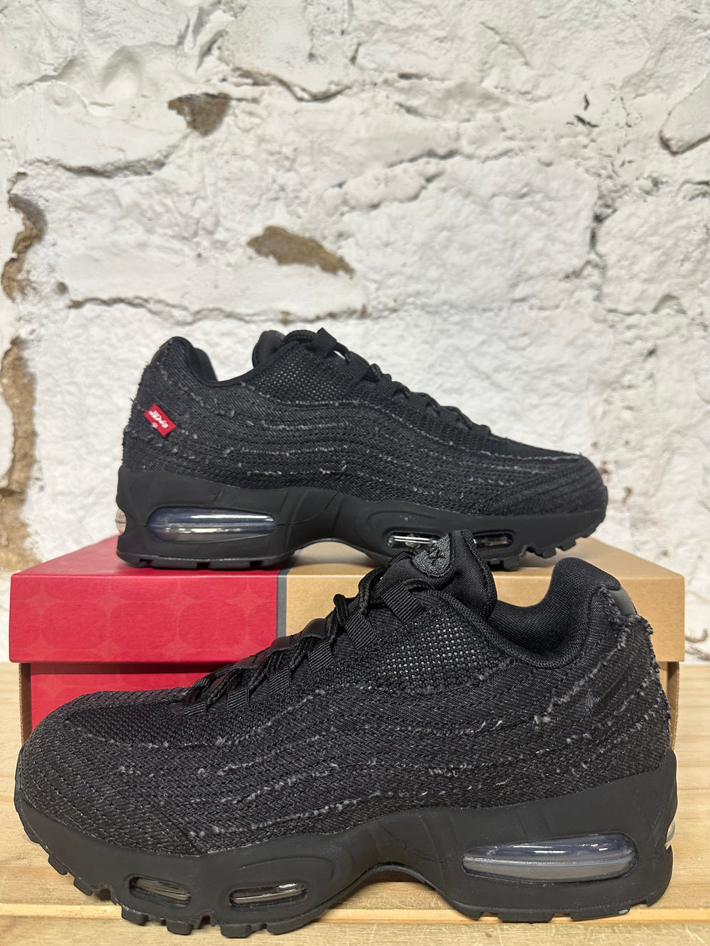 Nike Air Max 95 Levis Black Anthracite Sz 7 DS