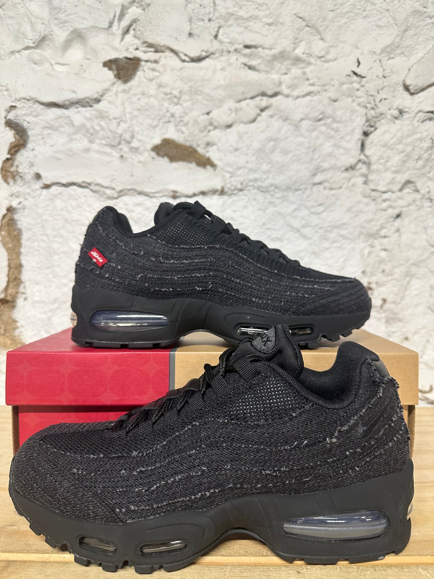 Nike Air Max 95 Levis Black Anthracite Sz 7 DS