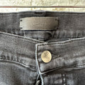 Amiri Distressed Side Spell Black Denim Jeans Sz 36