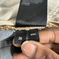 Amiri MX1 Cracked Orange Blue Denim Jeans Sz 38