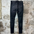 Amiri MX1 Red Tie Dye Thrasher Black Denim Jeans Sz 34