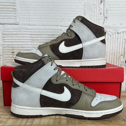 Nike Dunk High Light Chocolate Sz 12