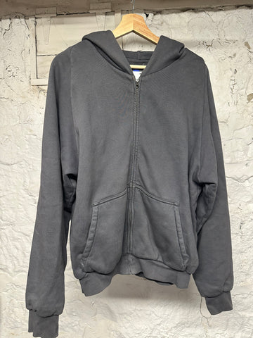 Yeezy Gap Zip Up Grey Hoodie Sz M