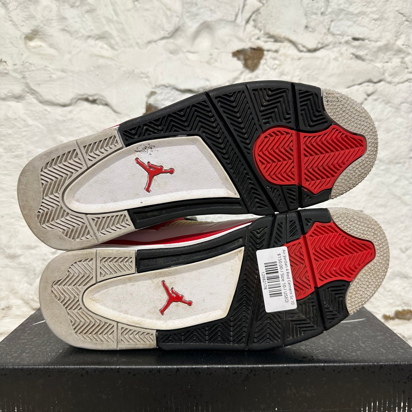 Air Jordan 4 Red Cement Sz 10