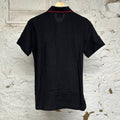 Burberry Monogram Black Polo Sz S