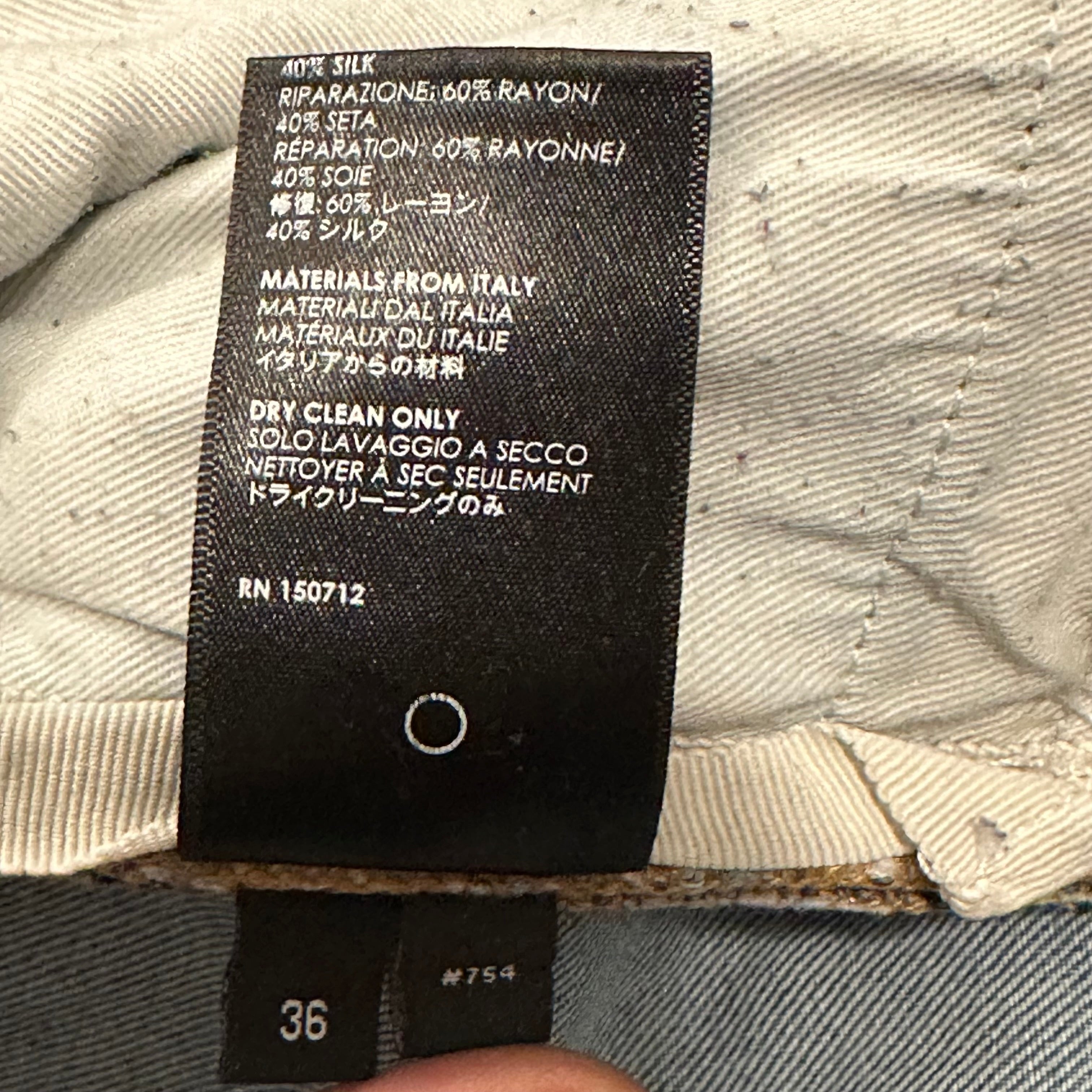 Amiri MX2 Brown Paisley Blue Denim Jeans Sz 36 – The Gallery Online