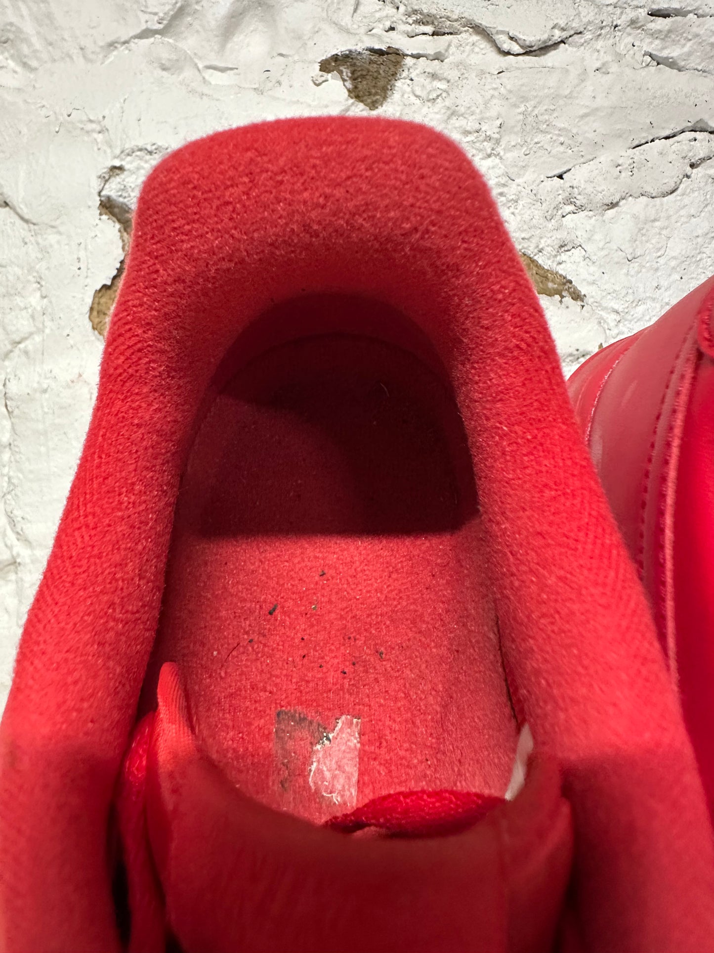 Nike Air Force 1 Triple Red Sz 9