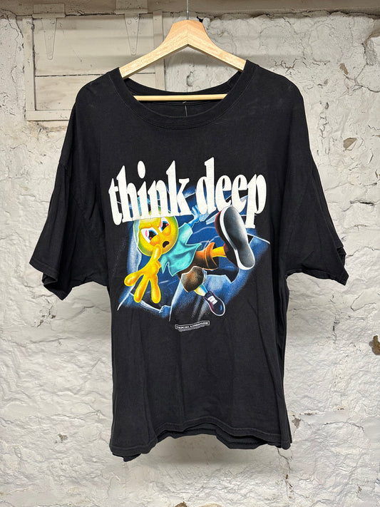 Lyrical Lemonade Think Deep Black T-Shirt Sz XL