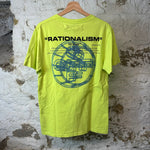 Off White Rationalism T-shirt Neon Green Sz S