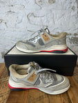 Gucci Ultrapace Silver Sz 7