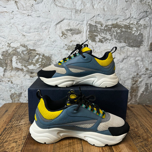 Dior B22 Teal Blue White Black Sneaker Sz 10 (43)