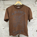 Saint Vanity Griffin T-Shirt Brown Sz S