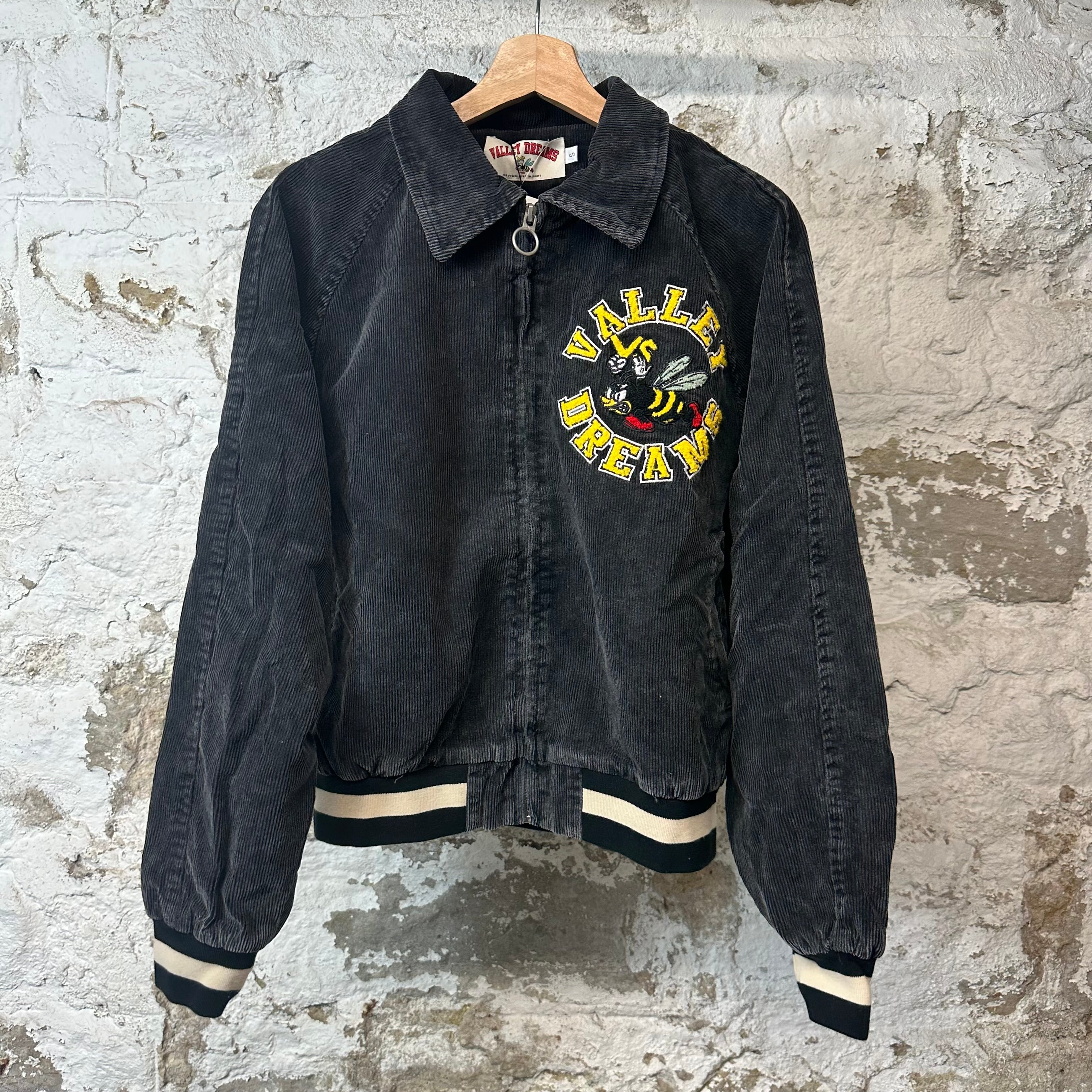 Vale Angry Bee Black Corduroy Jacket