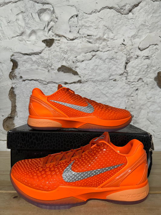 Nike Kobe 6 Protro Total Orange Sz 10.5 DS
