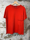 Louis Vuitton Orange Monogram Pocket T-shirt Sz M