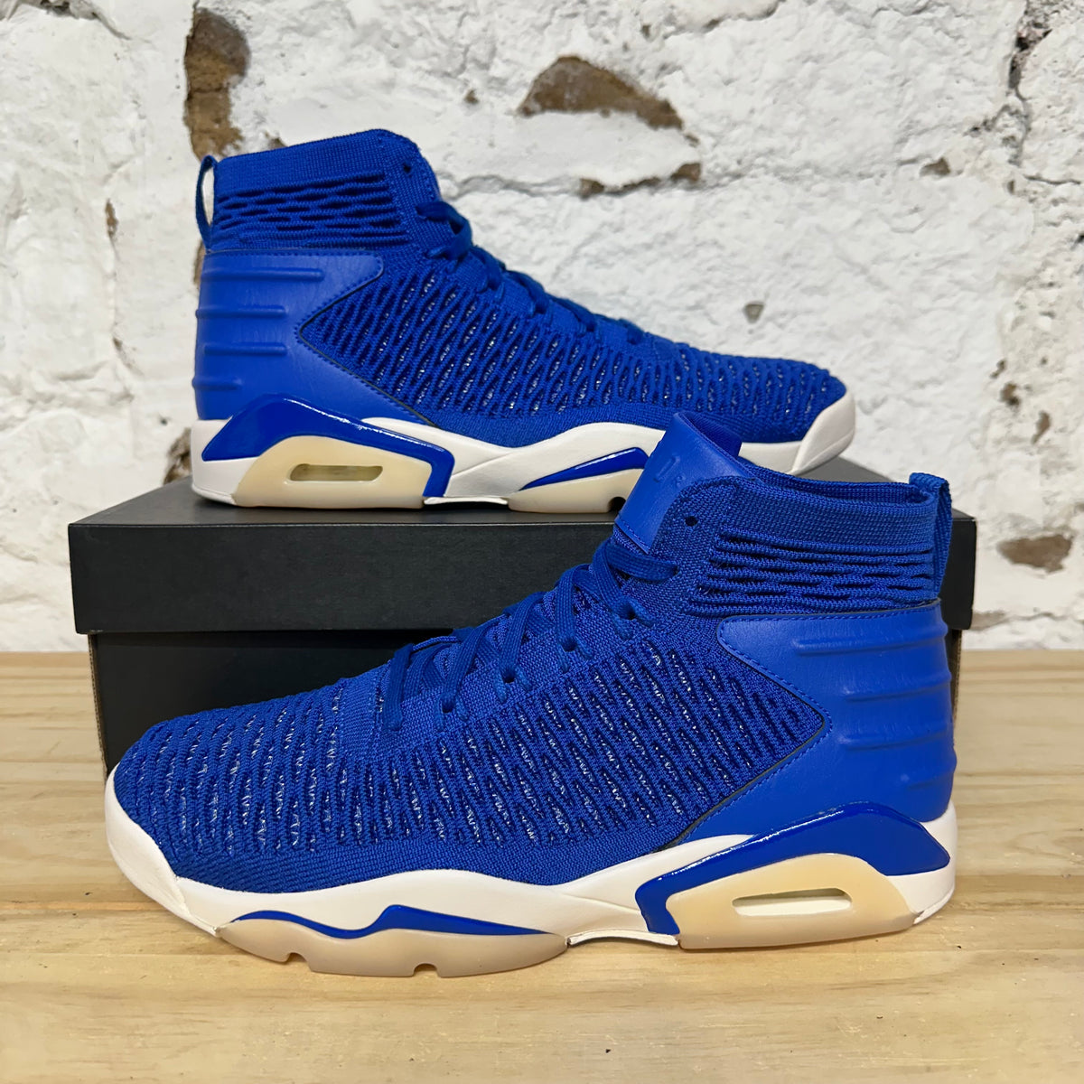 Jordan Flyknit Elevation 23 Game Royal Sz 10.5 DS