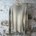 Satoshi Nakamoto Logo Studded Thermal Long Sleeve Sz XL