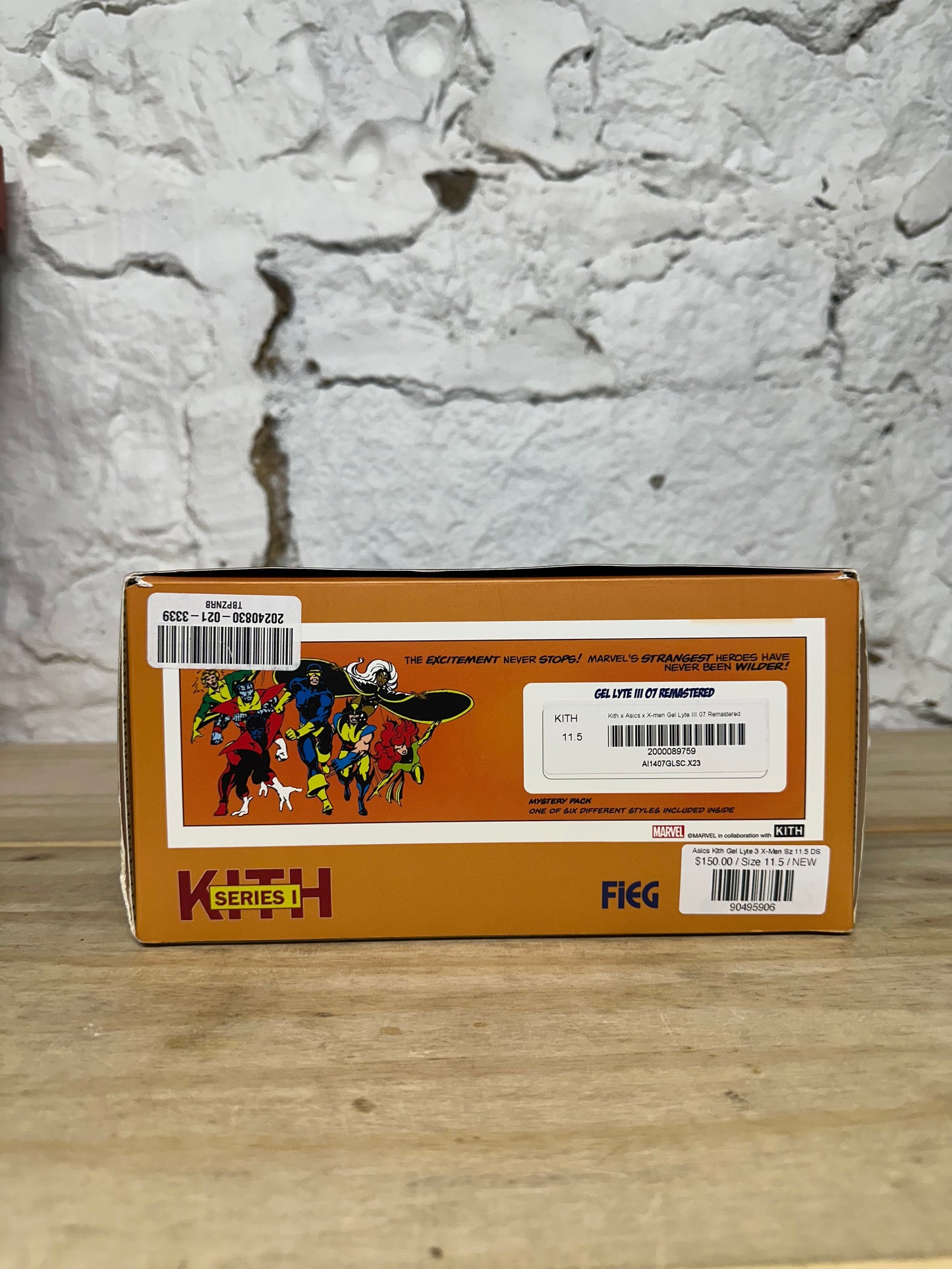 Asics Kith Gel Lyte 3 X-Men Sz 11.5 DS