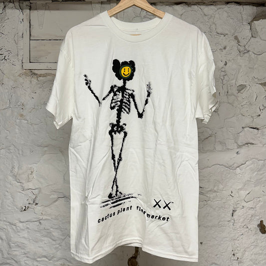 Kaws CPFM White T-Shirt Sz L