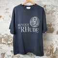 Rhude Banque Faded Black T-Shirt Sz S
