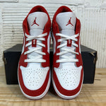 Air Jordan 1 Low Gym Red White Sz 6Y