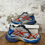Balenciaga Runner Silver Red Blue Sneaker Sz 8 (41) No Box
