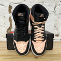 Air Jordan 1 High Black Crimson Tint Sz 9