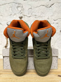 Air Jordan 5 Olive Sz 9