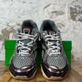 Bottega Veneta Burgundy Silver Orbit Sneaker Sz 8 (41) DS
