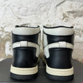 Amiri High White Skeleton Black White Sneaker Sz 11 (44)