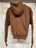 Yeezy Gap Brown Hoodie Sz S DS