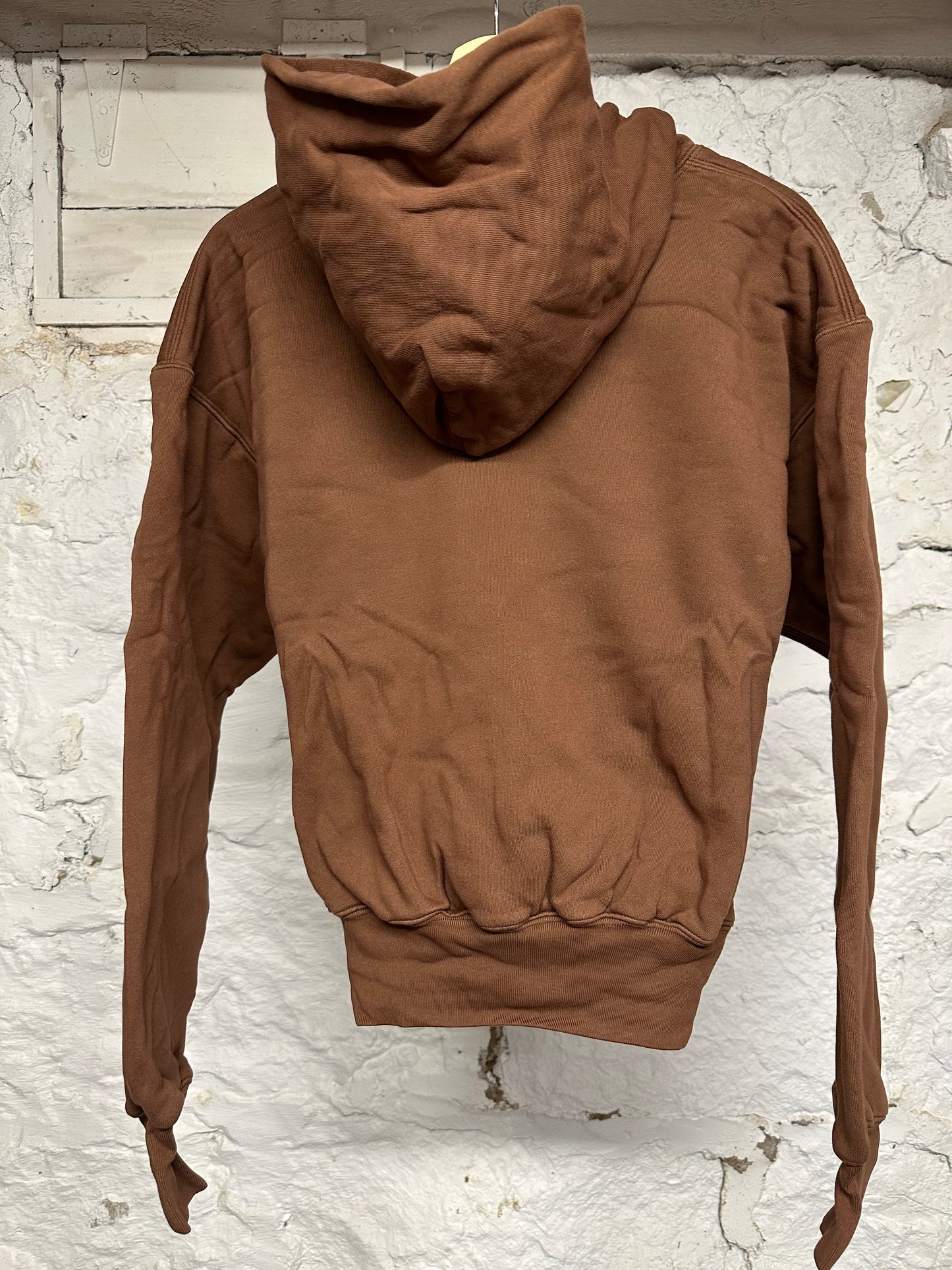 Yeezy Gap Brown Hoodie Sz S DS