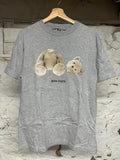 Palm Angels Bear T-shirt Grey Sz M