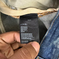 Amiri Plain Dark Blue Denim Jeans Sz 34
