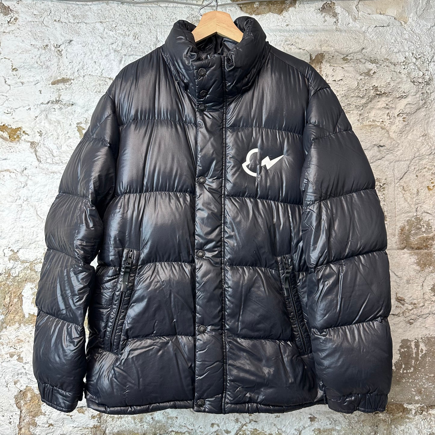 Moncler Fragment Keidh Giubbotto Black Puffer Jacket Sz XXL (6)