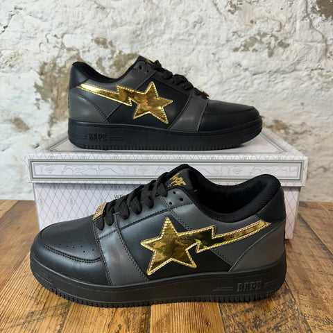 Bapesta Black Gold Star Sz 10