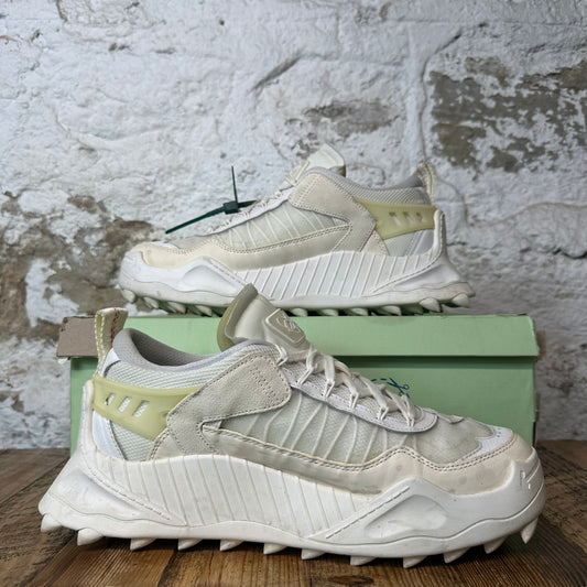 Off White ODSY 1000 Cream White Sneaker Sz 12 (45)