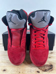 Air Jordan 5 Red Suede Sz 8.5