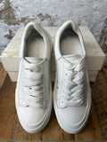 Alexander Mcqueen Plimsoll White Sneaker Sz 6.5 (39)