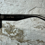 Celine Monochrome Black Sunglasses W/ Case